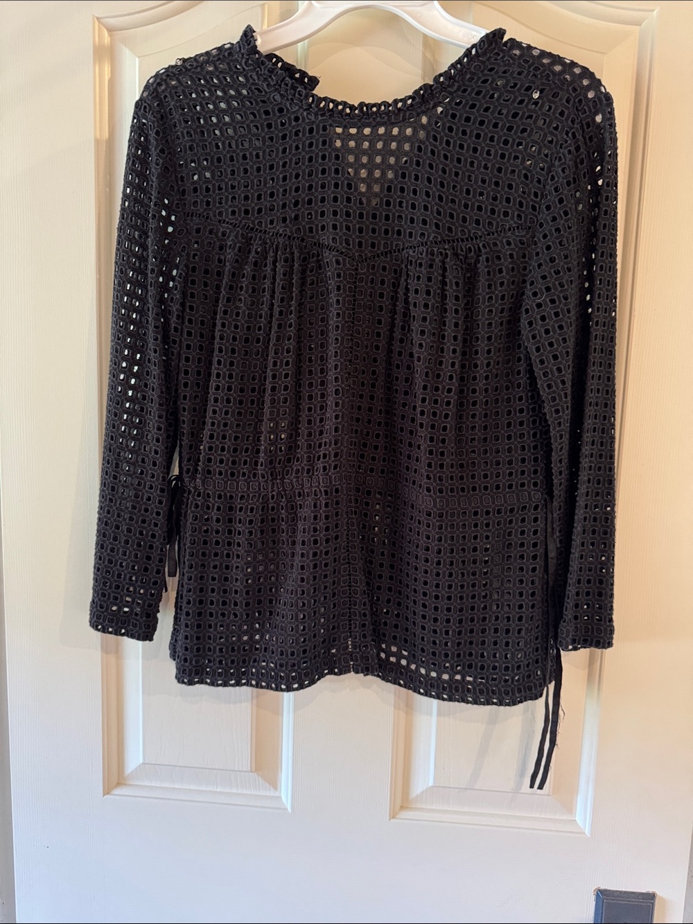 Black Long-Sleeve Women's Top by Point Sur in size 2